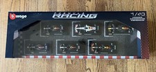 New Burago Oracle Red Bull Racing Formula 1 F1 1:43 Scale Die Cast Metal-6 cars