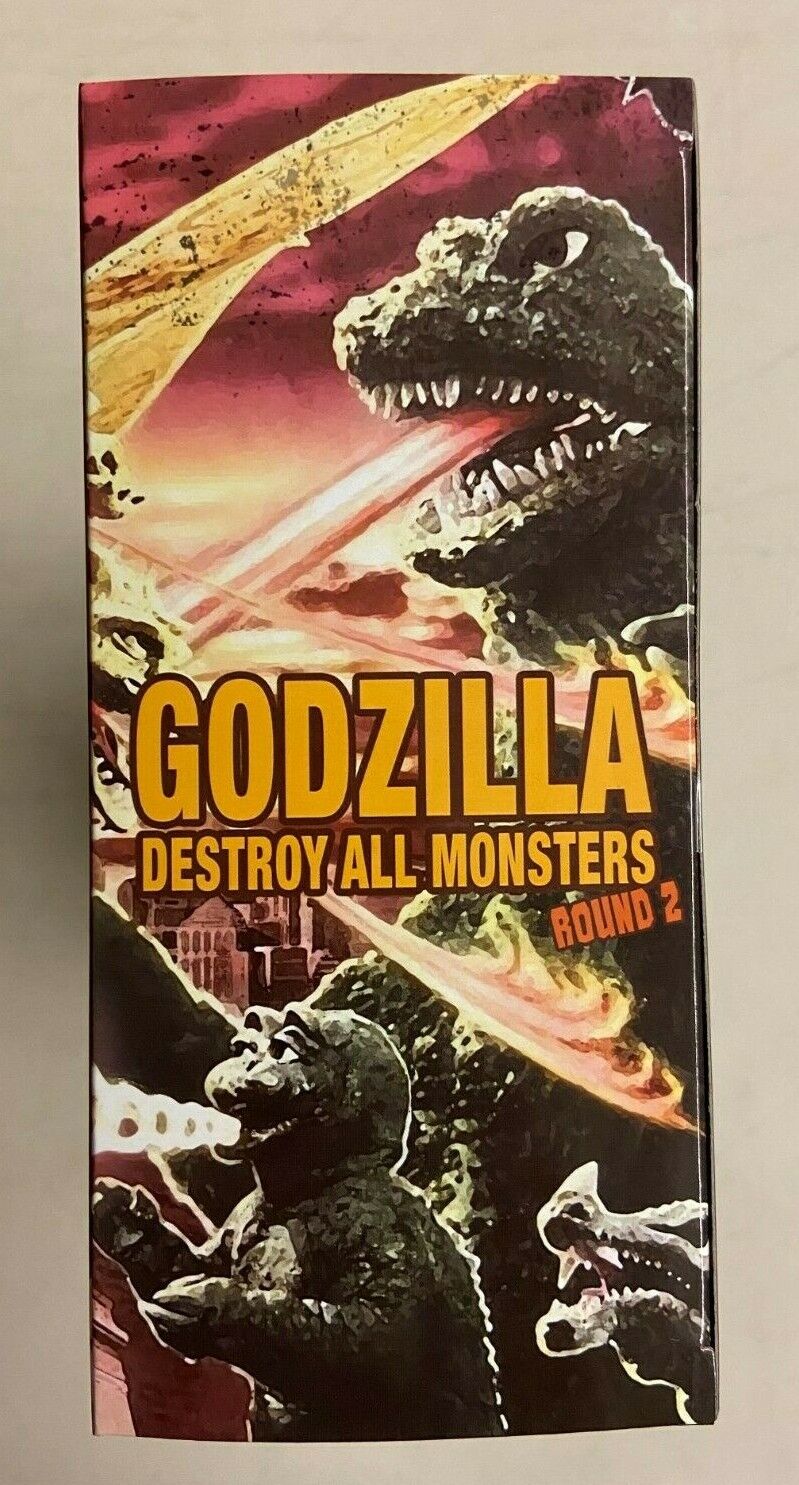 Mezco Godzilla: Destroy All Monsters (1968) - Conjunto redondo com 2 caixas  : : Brinquedos e Jogos