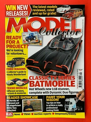 MODEL COLLECTOR Magazine - Feb 2014 - Batmobile - Painting & Decorating ...