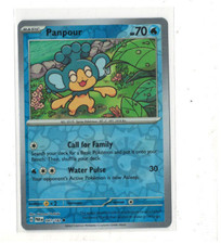 POKEMON PARADOX RIFT PANPOUR 41/182 FOIL