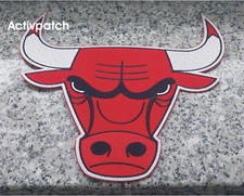 NBA Chicago Bulls 10" Logo Patch National Basketball Association USA Sports