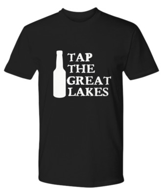 Drain the Great Lakes Beer Master T-Shirt Craft Brewing Made In The Midwest Brew