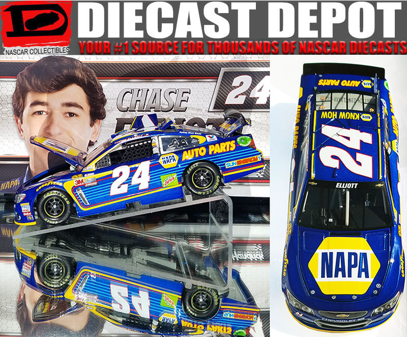 CHASE ELLIOTT 2017 NAPA 1/24 SCALE ACTION NASCAR DIECAST | eBay