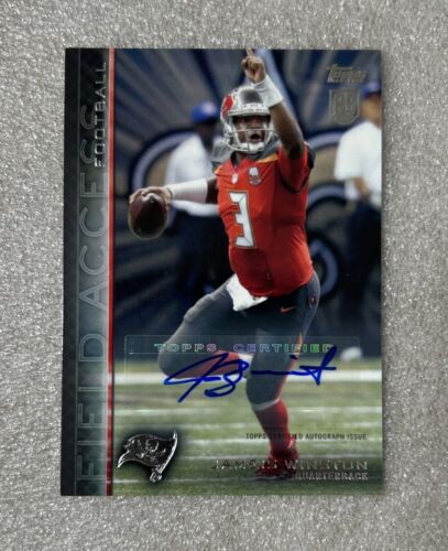2015 Topps Field Access Jameis Winston Auto RC Rookie Autograph Browns Tampa Bay