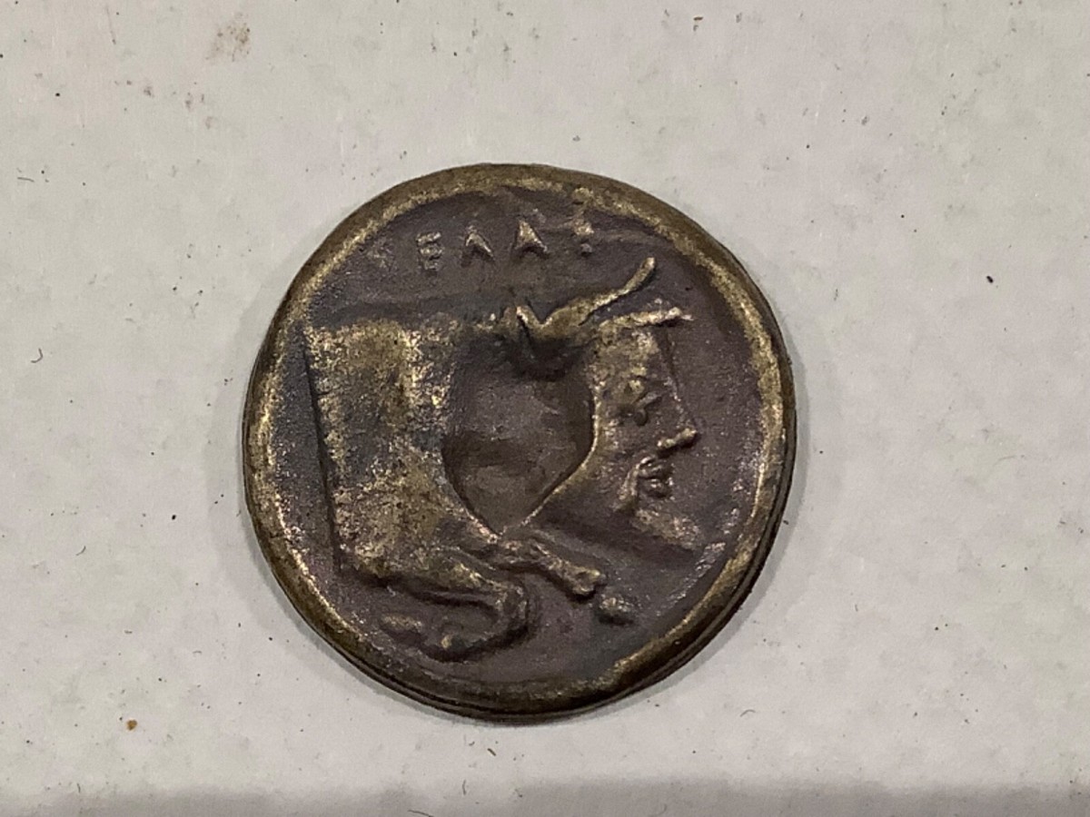 REPLICA COIN - Greek Tetradrachm From Gela Sicily | eBay