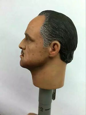 1/6 Scale Oldman Marlon Brando Head Carving Sculpt Model Toys | eBay