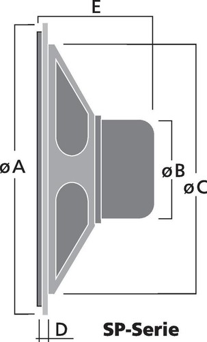 Monacor SP-2/RDP Miniatur-Einbaulautsprecher 8 Ω - 第 2/2 張圖片