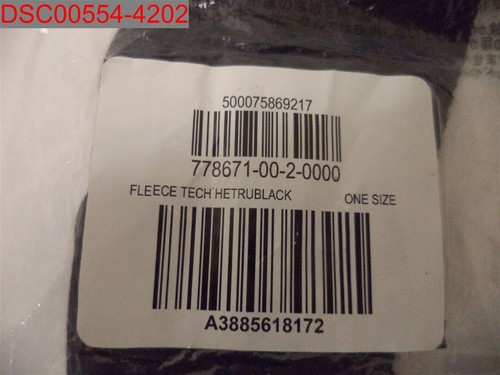 NWT - GapFit Women's True Black Fleece Tech Headband, One Size 500075869217 - Picture 8 of 8