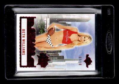 2019 Bench Warmer 40th National Pink Foil #71 Beth Williams /10 EXACT SCAN