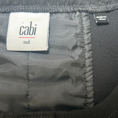 Cabi 3036 Media Jacket Blazer Black Green Silver Metallic Look Size Medium - Picture 5 of 9