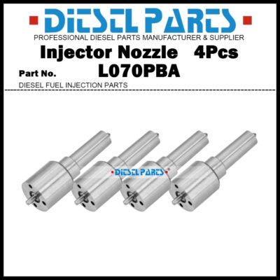 4x Fuel Injector Nozzle L070PBA 2645A638 for Perkins 1004.40TW