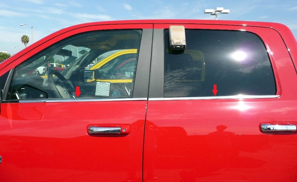 For 2005-2015 Nissan Armada Stainless Steel Chrome Window Door Sill Trims - Image 3 of 4