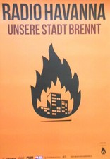 RADIO HAVANNA 2015 TOUR - orig. Concert Poster - Konzert Plakat - DIN A1