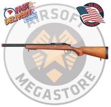 Well VSR10 Bolt Action Sniper Airsoft Rifle Black/Imitation Wood 420 FPS Fast