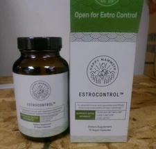 NEW Happy Mammoth Estrocontrol Dietary Supplement 72 Capsules Exp 11/2025