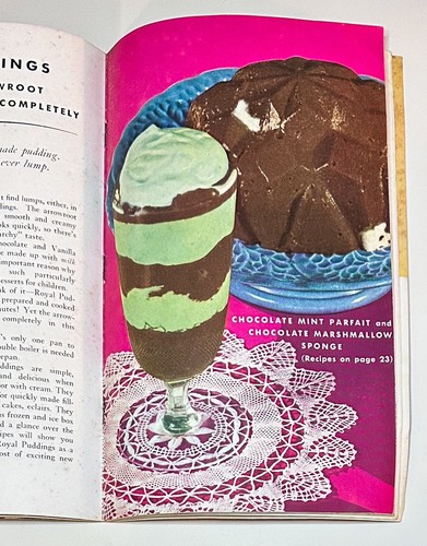 1930’s Royal Gelatin Desserts & Salads Cookbook Recipes Standard Brands 1936 Vtg - Picture 6 of 7