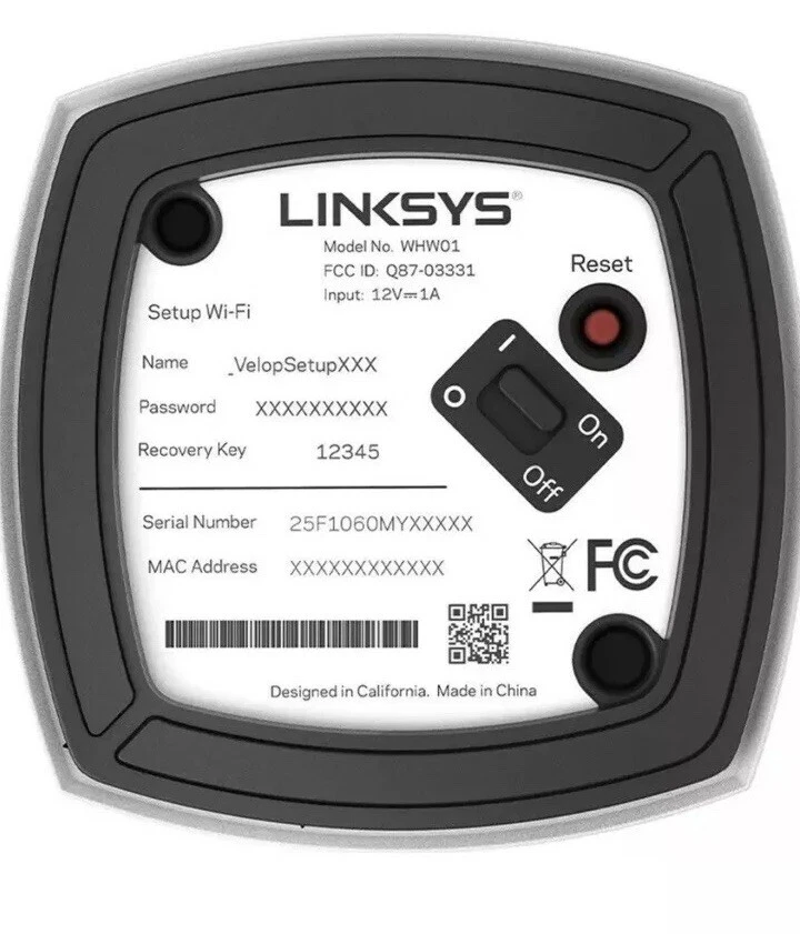 LINKSYS VELOP AC3900 Dual-Band Intelligent WiFi -4500 Sq Ft —Factory Sealed— - Image 3 of 4