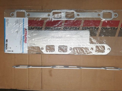 Mopar Perf. Valve Cover 3/16" ALUMINUM Spacer Exhaust Manif. Gasket Kit 383 440 - Bild 3 von 6
