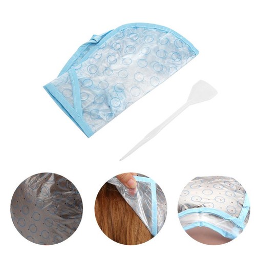 Hair Dyeing Cap and Hook Brush Coloring Highlighting Frosting Tipping for Head C - Picture 6 of 8