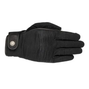 Oxford Products Kickback Motorcycle Gloves Mens Retro Black