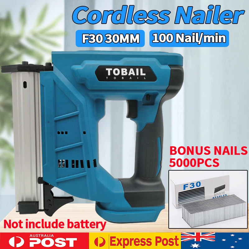 Brushless Cordless 18Ga Brad Nailer Nail Gun For Makita 18V