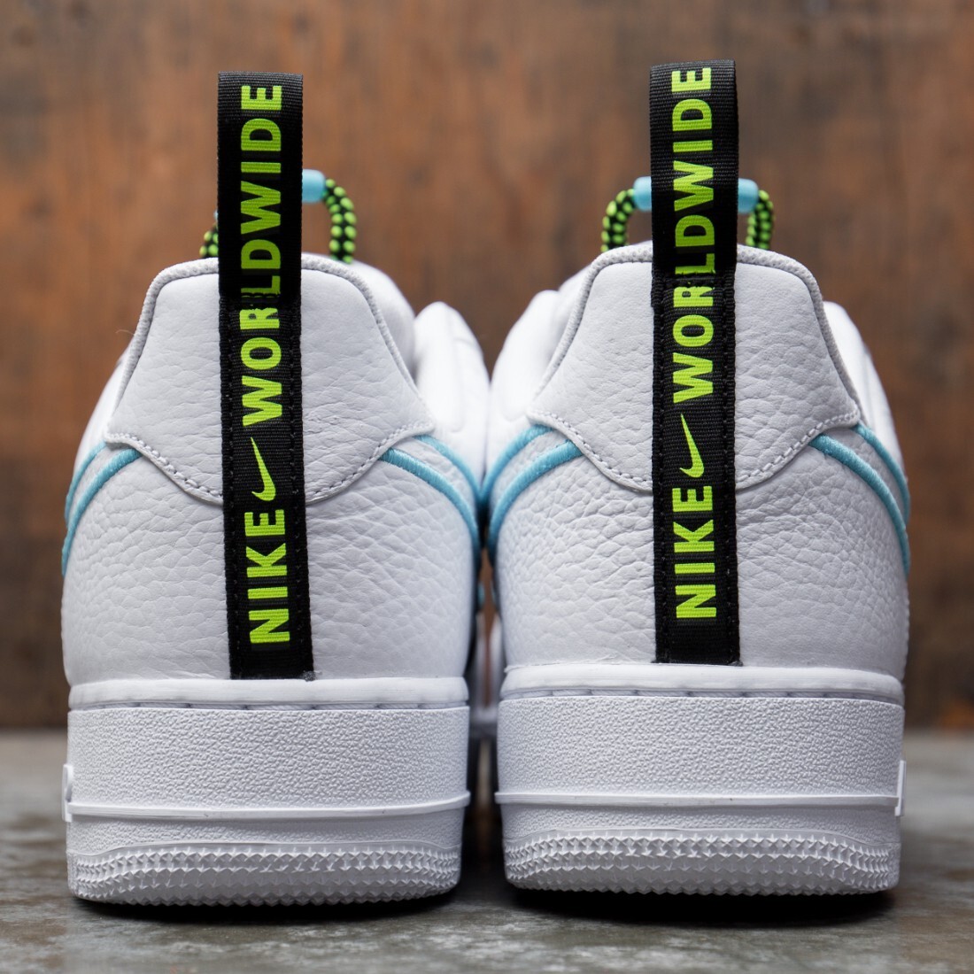 Nike Air Force 1 Low PRM WW Worldwide White Blue Fury Volt