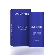Sea Salt Aluminum Free Deodorant Stick, 2.6oz-24 Hour Odor Control, Paraben Free