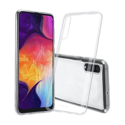 Samsung Galaxy A50 Nevox StyleShell Flex Transparent Hülle TPU Case Schutz