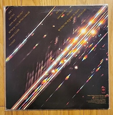 Judas Priest - Stained Class LP Vinyl 1978 US 1st Press Columbia