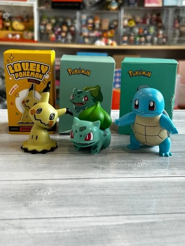 Pokemon bundle of 3 figurines figures blind box confirmed