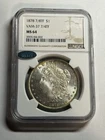 1878 7/8TF Strong Morgan Silver Dollar NGC MS64 VAM-37