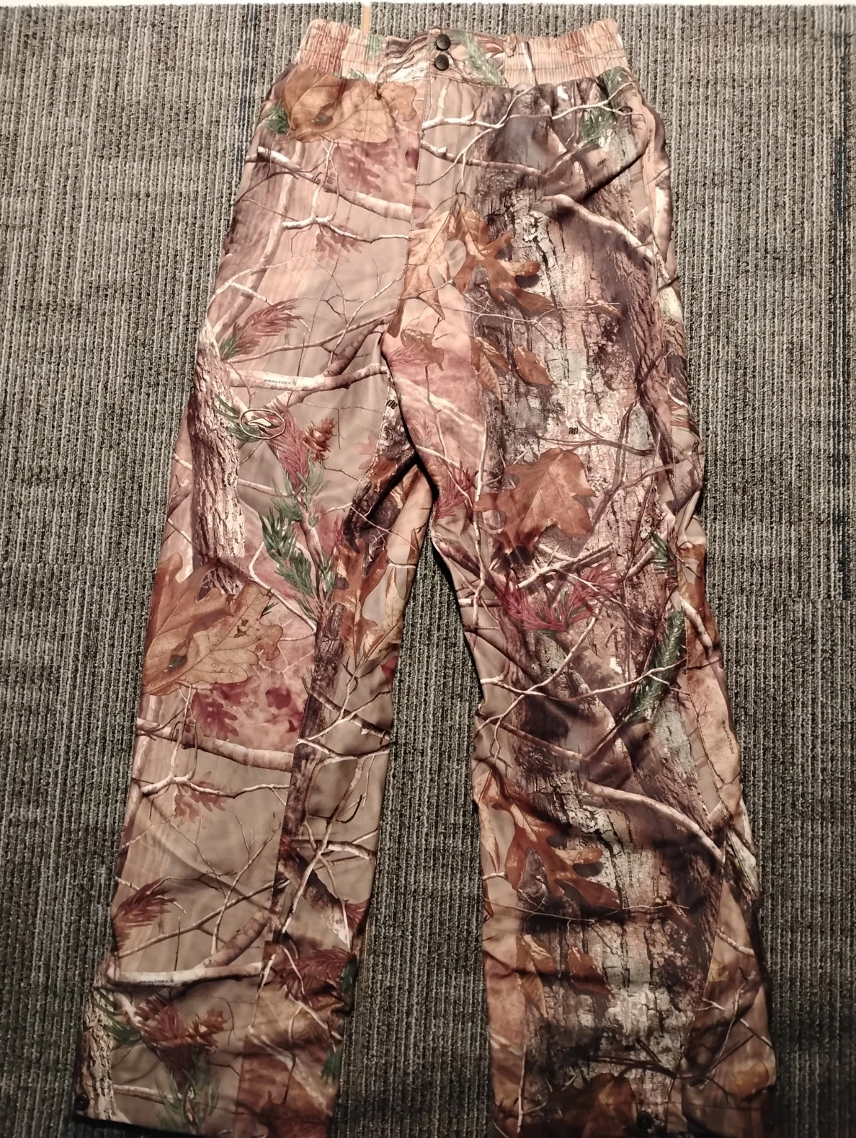 Redhead Camo Pants Realtree AP Hunting Bone Dry Waterproof Size Small 31 Inseam