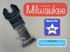Milwaukee 49-25-1131 1-3/8" Open-Lok Japanese Tooth Pro-Curve Oscillating Blade
