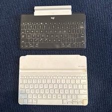 2x Logitech Ultrathin Keyboard Folio Case M1 iPad Mini 1, 2 3 820-006229 GRAY