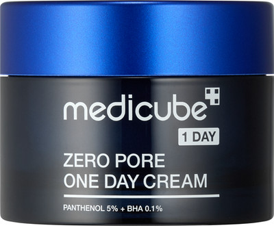 Medicube Zero Pore One Day Cream 50ml Pore Tightening Niacinamide BHA K-Beauty
