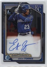 2024 Bowman Chrome Prospect Auto Erick Torres #CPA-ET Auto 1eg1