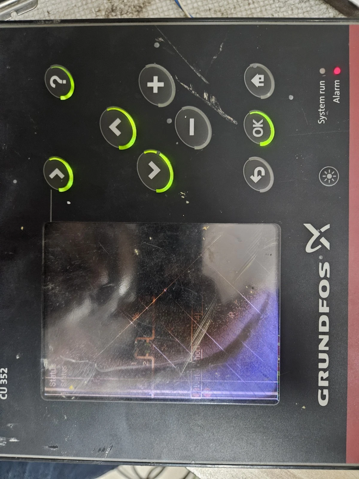 GRUNDFOS 98146952-V01 (CU 352) For Parts Control Panel