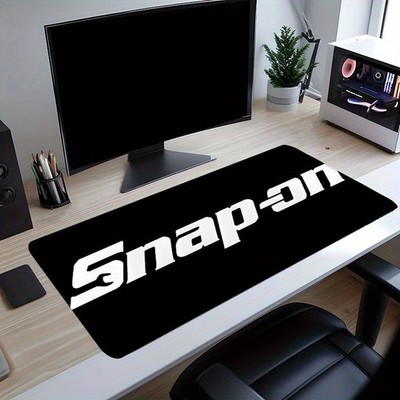 40*90cm 2 Gaming Mouse Pad with Non-Slip Rubber Base, Smooth Surface & Bold Whit