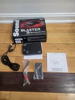 Creative Sound Blaster X-Fi Surround 5.1 Pro USB Sound Card SB1095