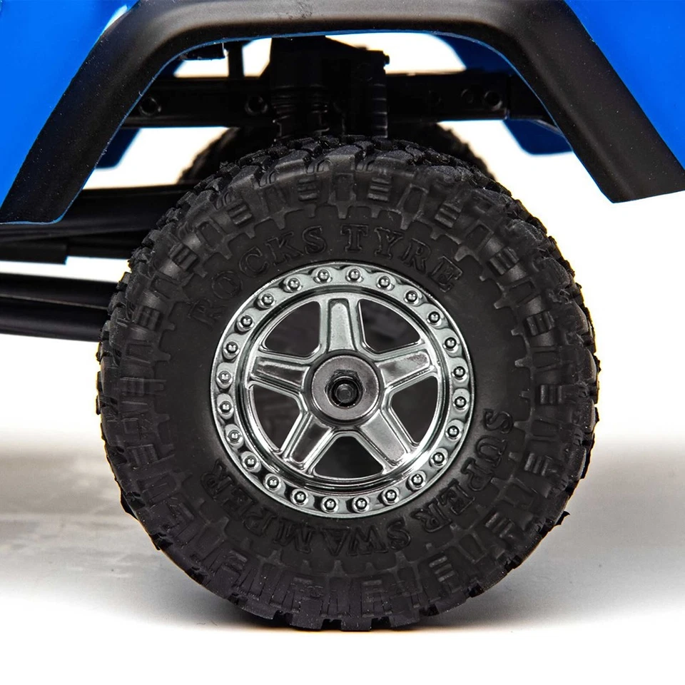 AUSTARHOBBY 4pcs 1.0 inch RC Rubber Tires for 1/18 TRX4M 1/24 Axial Crawler Car - Bild 4 von 4