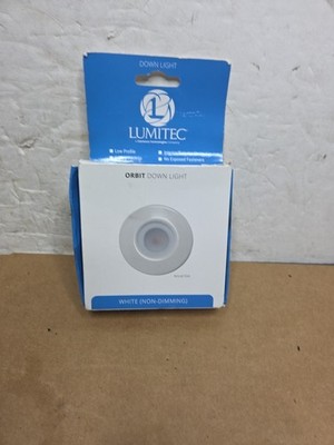 Lumitec Orbit - Flush Mount Down Light - White Finish - White Non-Dimming 112523