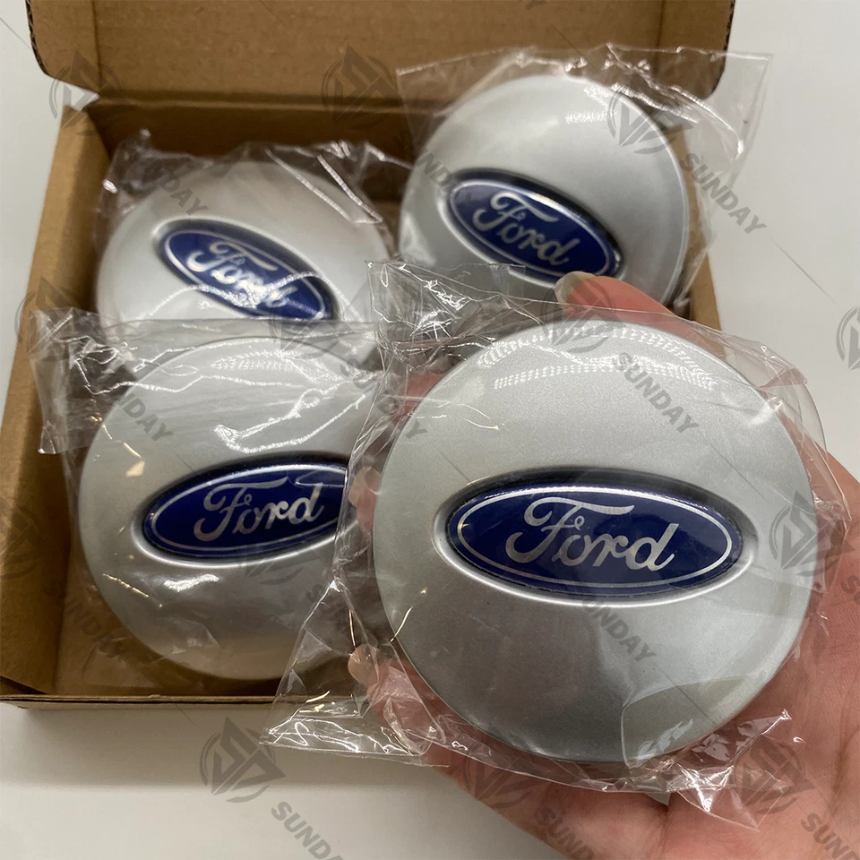 Center Caps For Explorer Edge Flex EscapeWheel Hubcaps Chrome Set - Image 2 of 4