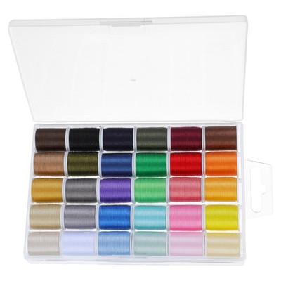 Versatile Polyester Sewing Thread Spools for Home Repairs and Tailoring Projects
