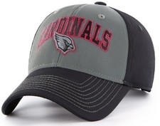 Arizona Cardinals NFL Fan Favorite Blackball Black Tonal Hat Cap Mens Adjustable