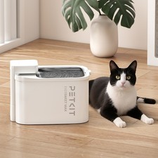 PETKITHaustier Wasserspender Katzenbrunnen für Katze Leise Trinkbrunnen & Filter