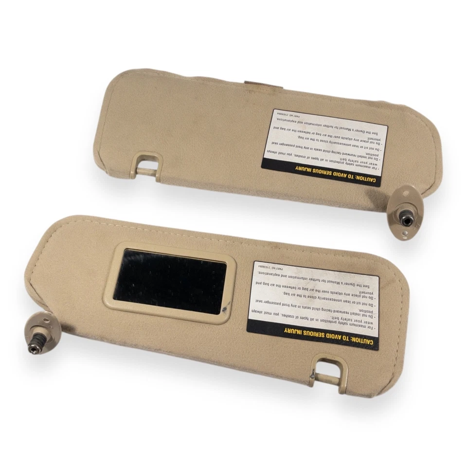 Juego de pares de parasoles laterales para conductor y pasajero Saturn serie S 1990-1995 SL2 SW2 SL Foto 4 de 4