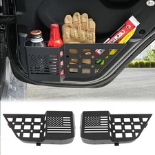 Metal Rear Door Storage Box Compatible with 2018-2025 Wrangler JL JLU JL/JT Rear