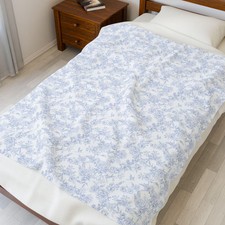 Floral Plush Cozy Blanket