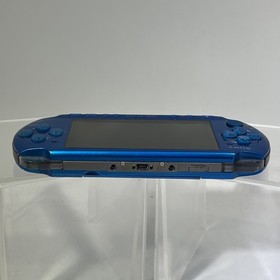 Japanese Sony PlayStation Portable PSP-3000 Video Game Console Blue W/Memory #ML