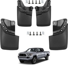 4 Pack Truck Mud Flaps For Toyota Tacoma 2016-2023 Splash Guards Fenders